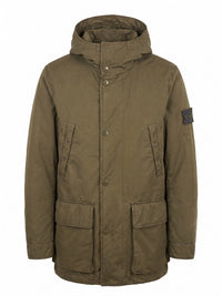 Stone Island Men David-Tc Short Parka S.I. Ghost
