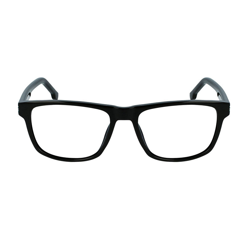 Lacoste Eyeglasses Rectangle Full Rim, Matte Black Frame and Clear Demo Lenses Lens L2887002