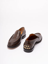 Tod's Women Metal Dots Loafers In Leather