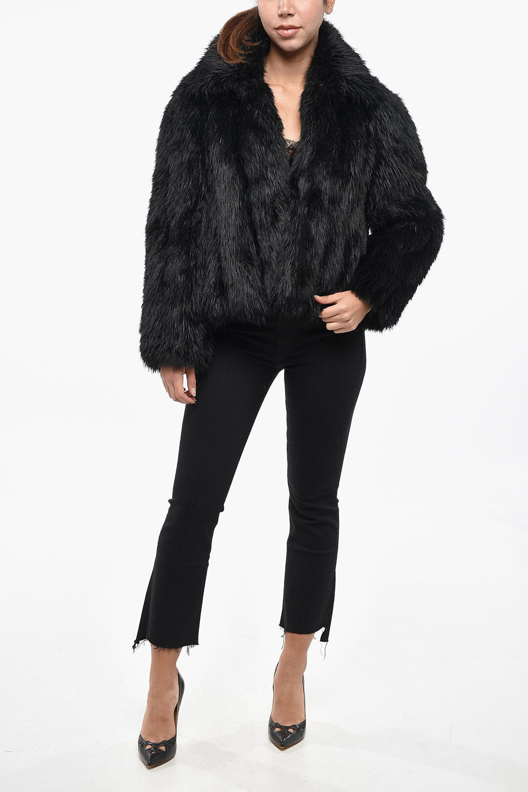 Balenciaga Eco Faux Fur Wet-Look
