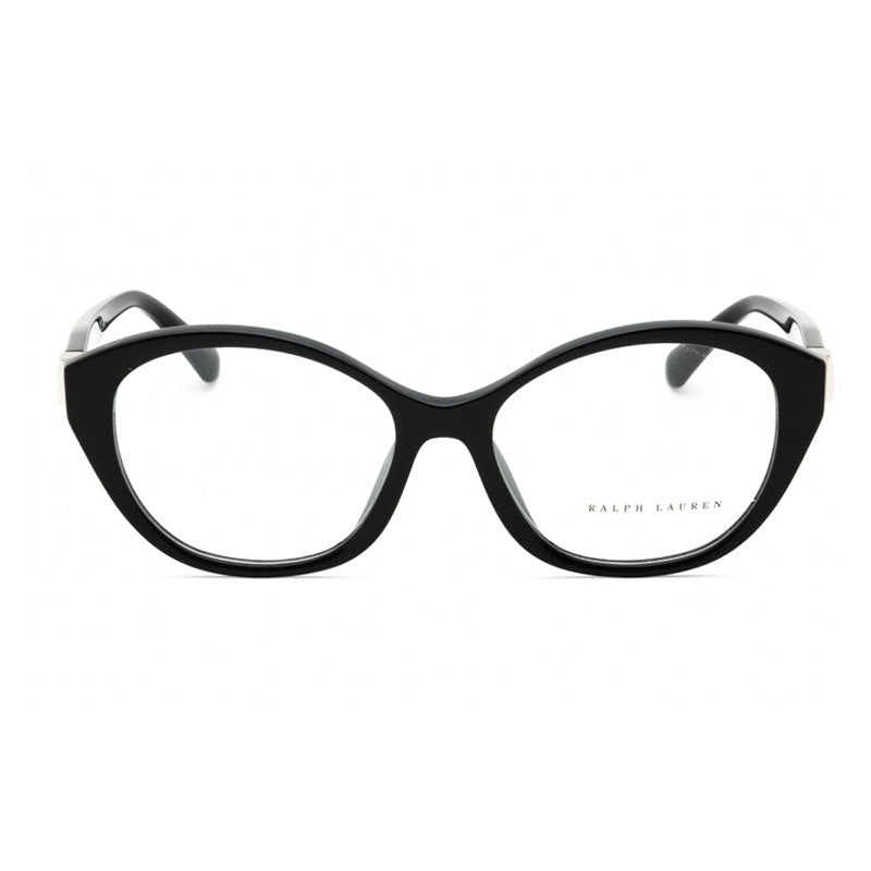 Ralph Lauren Ralph Lauren Eyeglasses Butterfly Full Rim, Black Frame and Clear Demo Lenses Lens RL6246U5001