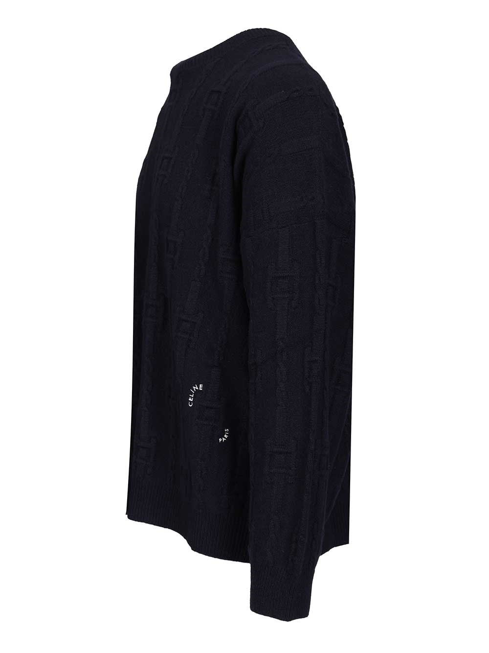 Celine Celine Men Oversized Cashmere Sweater
