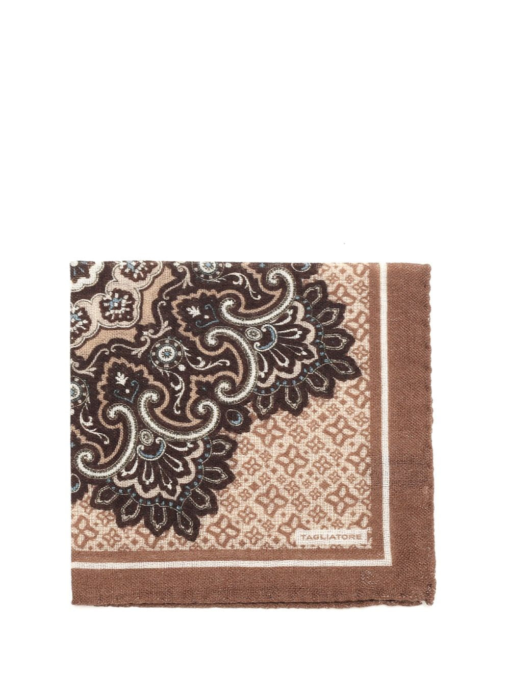 Tagliatore Tagliatore Men Wool Pocket Square