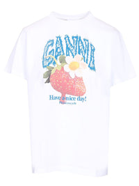 Ganni Ganni Women T-Shirt With Print