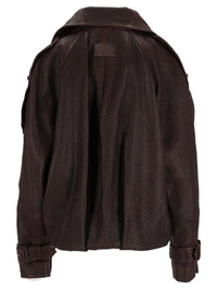 Acne Studios Women Full Grain Leather Jacket