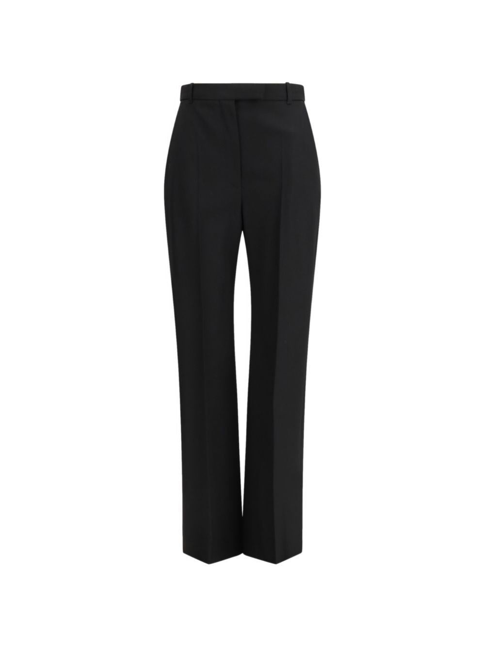 Mcqueen Women Tailored Straight-Leg Trousers