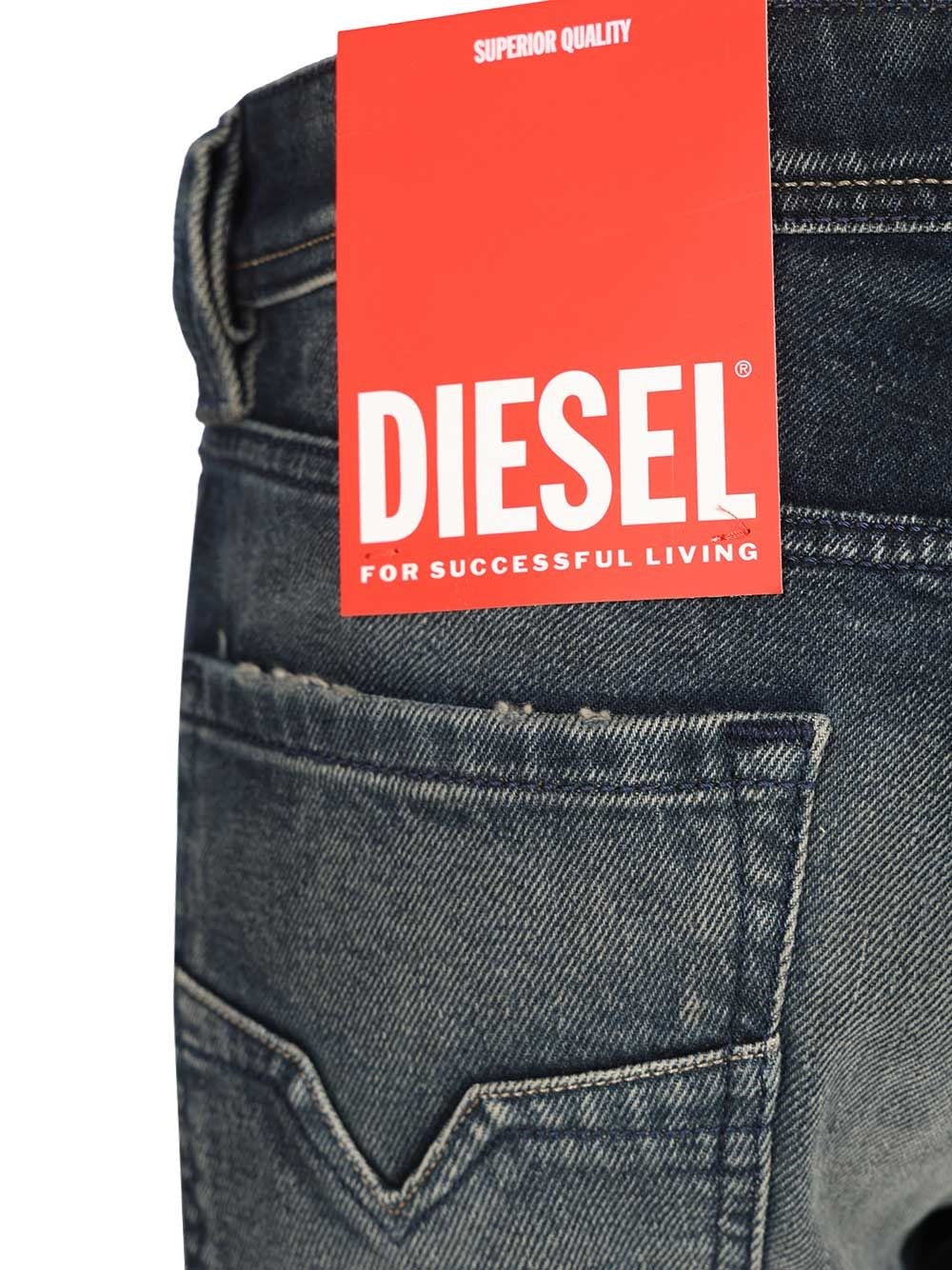 Diesel Diesel Men Straight Jeans