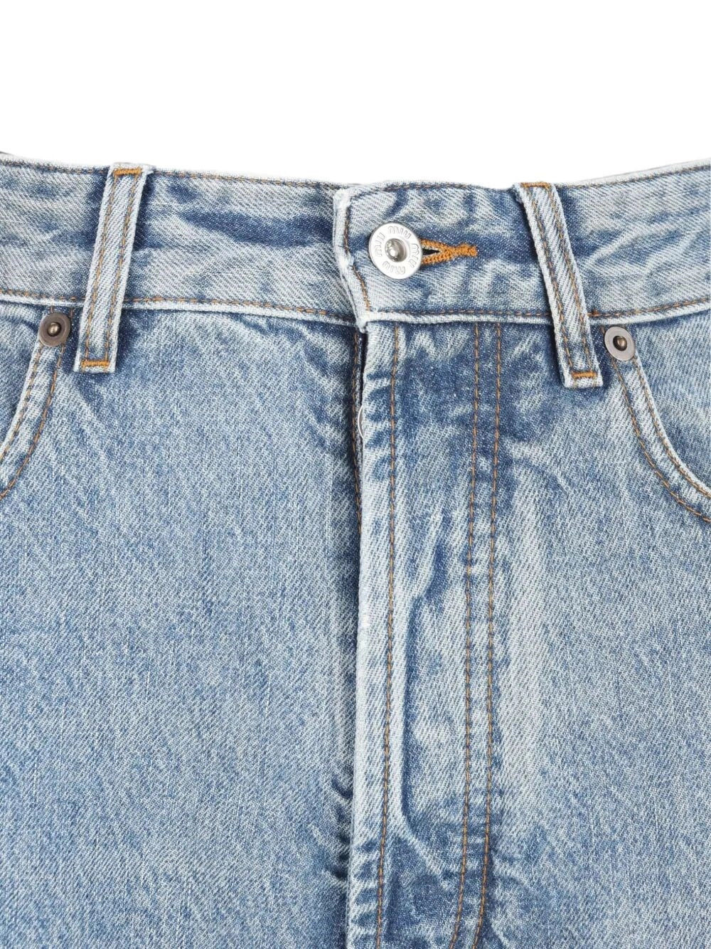 Miu miu Miu Miu Women Washed Denim Palazzo Jeans