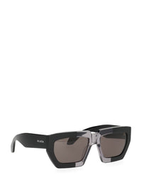 Alaïa Women Oversized Two-Tone Sunglasses