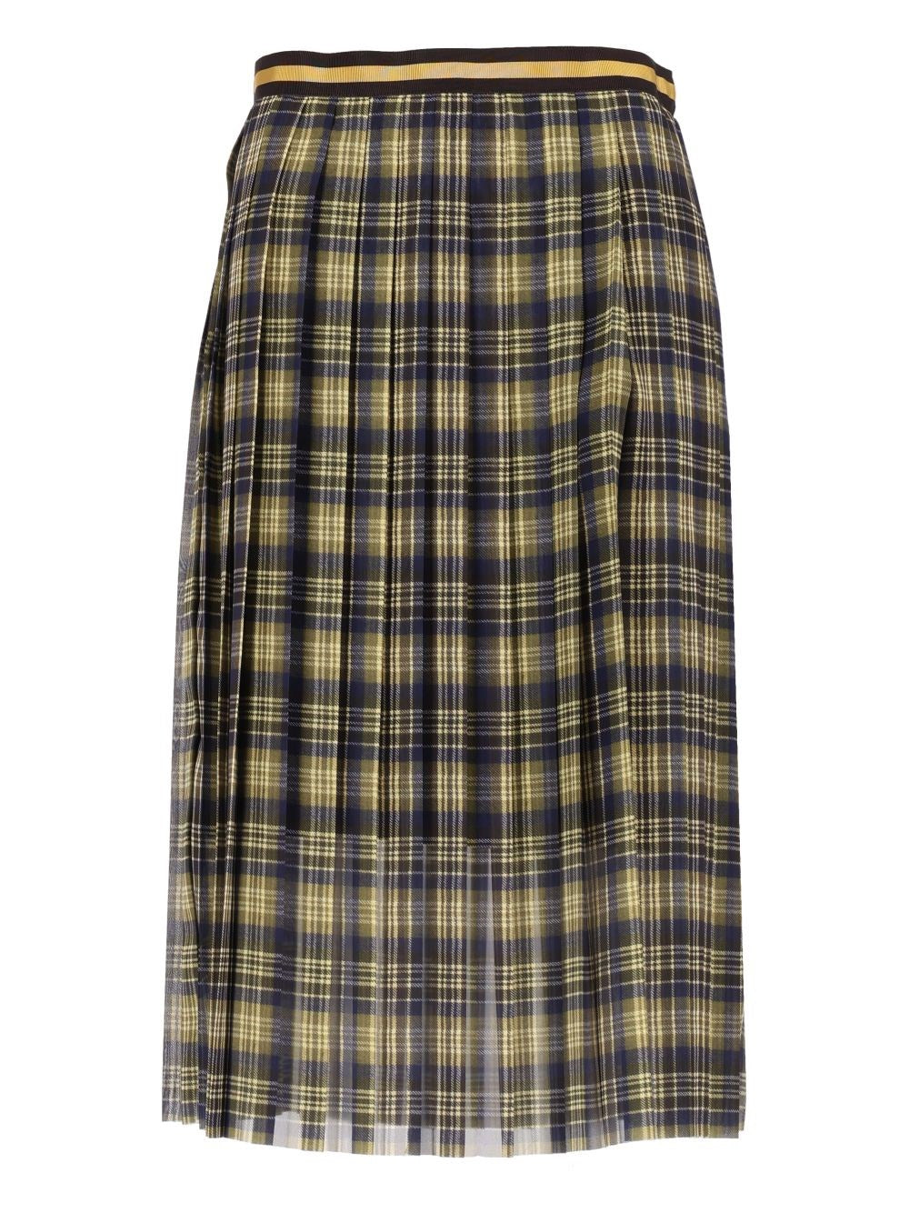 Dries Van Noten Women Tartan Skirt