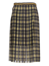 Dries Van Noten Women Tartan Skirt