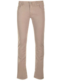 Jacob Cohen Men Cotton Twill "Nick" Trousers