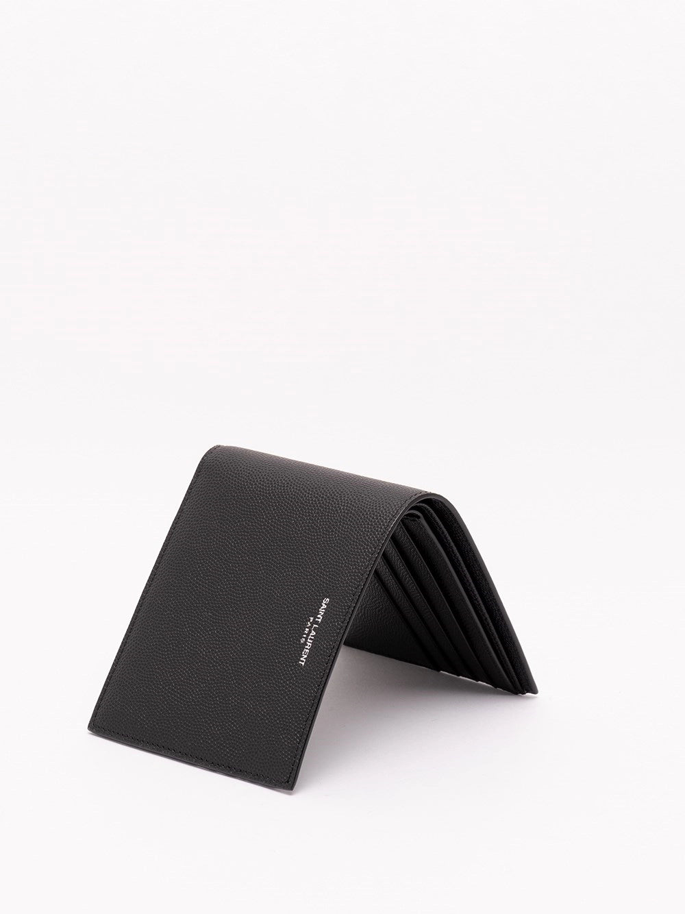 Saint Laurent Men Saint Laurent Paris Eastwest Wallet In Grain De Poudre Leather