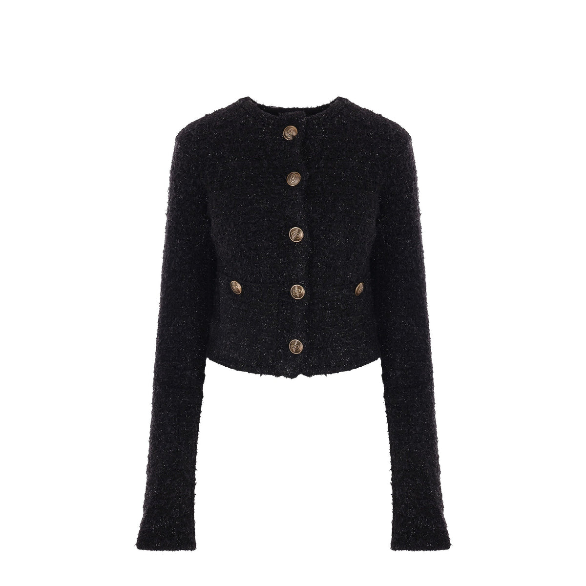 Balenciaga Balenciaga Crop Boucle Cardigan Women