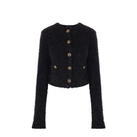 Balenciaga Balenciaga Crop Boucle Cardigan Women