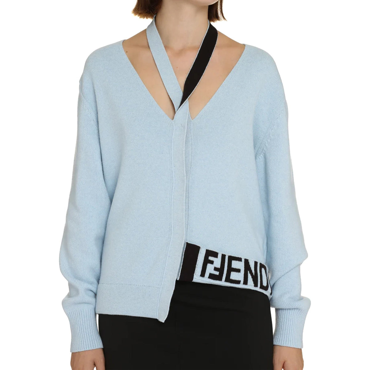Fendi Fendi Wool And Cashmere Cardigan Women