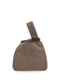 Stella Mccartney Stella Mccartney Women Falabella Wristlet Bag Alter Suede