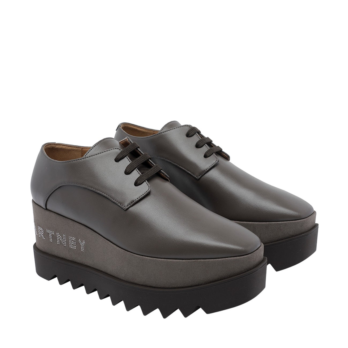 Stella McCartney Stella Mccartney Women Elyse Wedged Lace Up Shoes