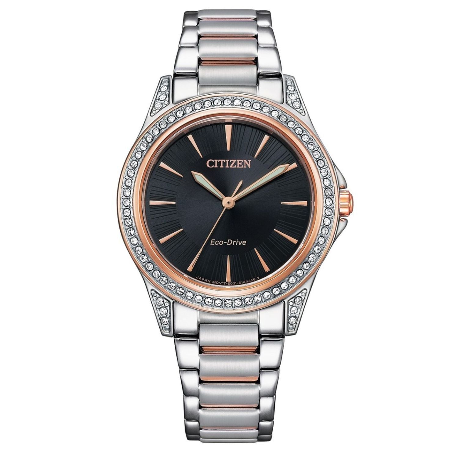 Citizen Citizen Women's Silhouette Black Dial Watch - EM0946-58E