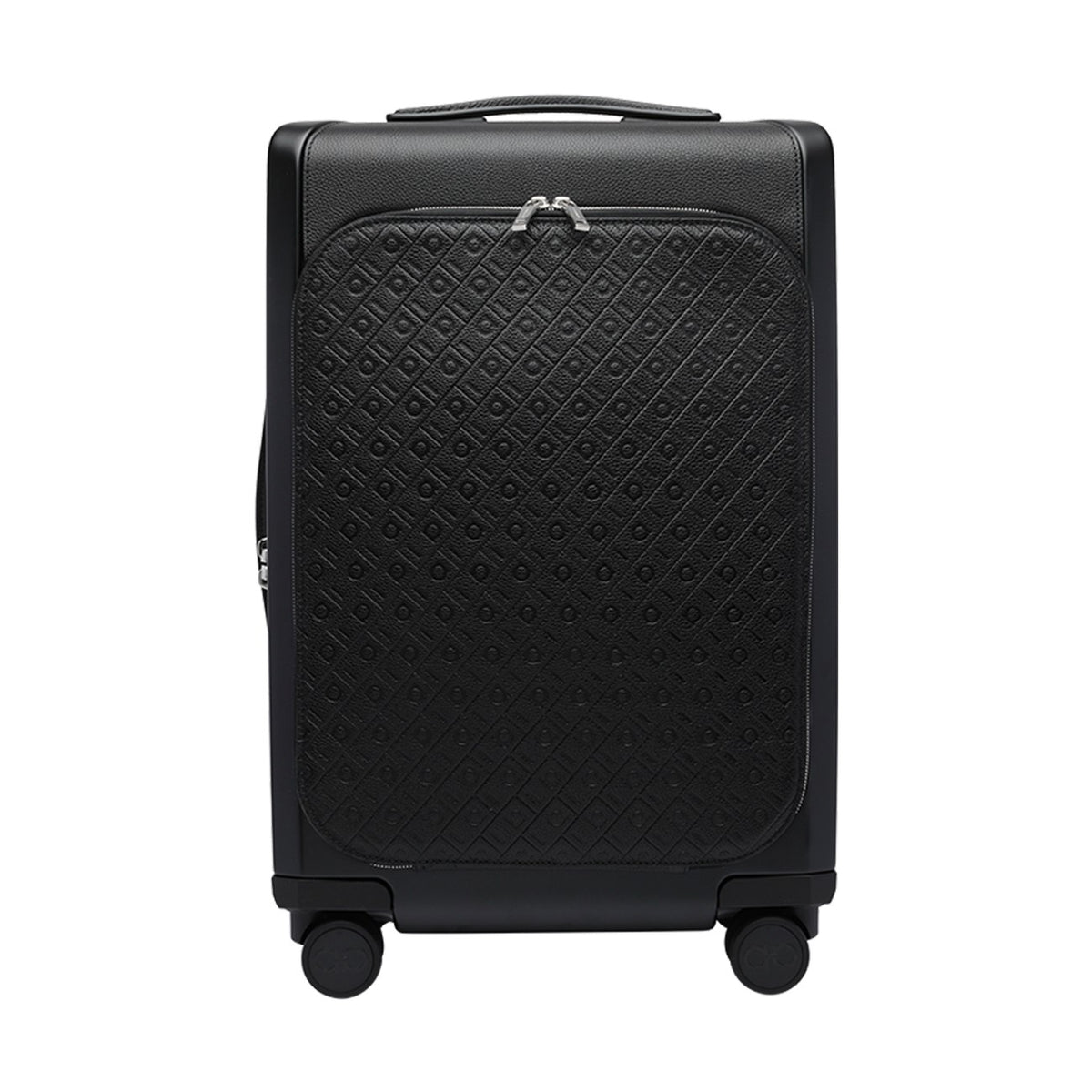 Ferragamo Men Embossed Ferragamo Monogram Hand Luggage