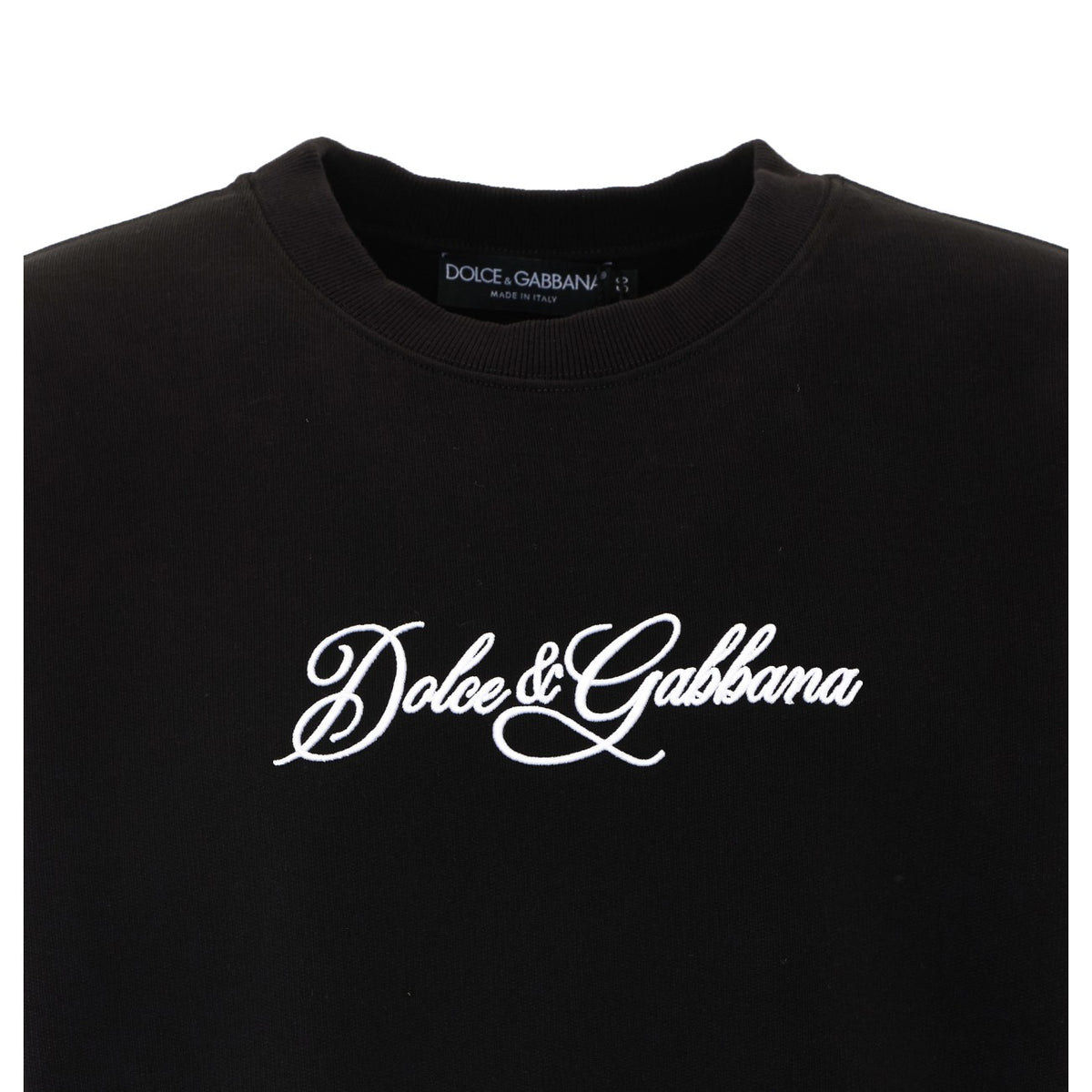 Dolce&Gabbana Men Embroidered Logo Sweatshirt