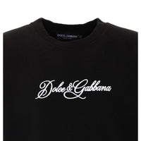 Dolce&Gabbana Men Embroidered Logo Sweatshirt