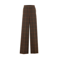 Max Mara Women Emiro Prince Of Wales Jersey Loose-Fitting Trousers
