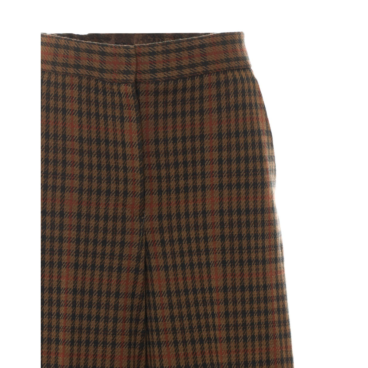 Max Mara Women Emiro Prince Of Wales Jersey Loose-Fitting Trousers