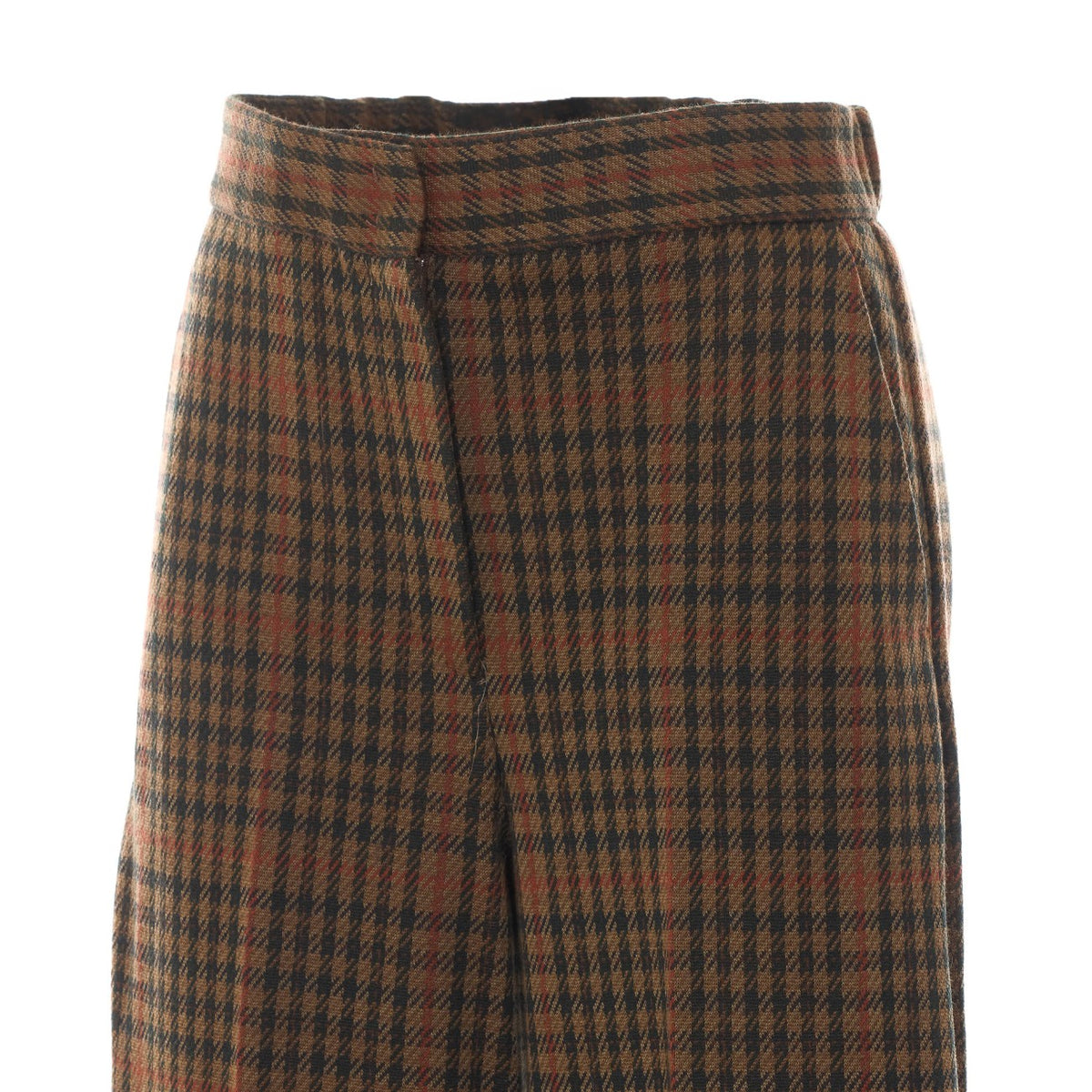 Max Mara Women Emiro Prince Of Wales Jersey Loose-Fitting Trousers