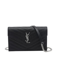 Saint Laurent Saint Laurent Women Envelope Cassandre Chain Pochette