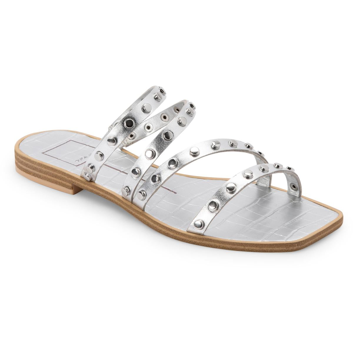 Izabel Womens Slip On Strappy Sandals