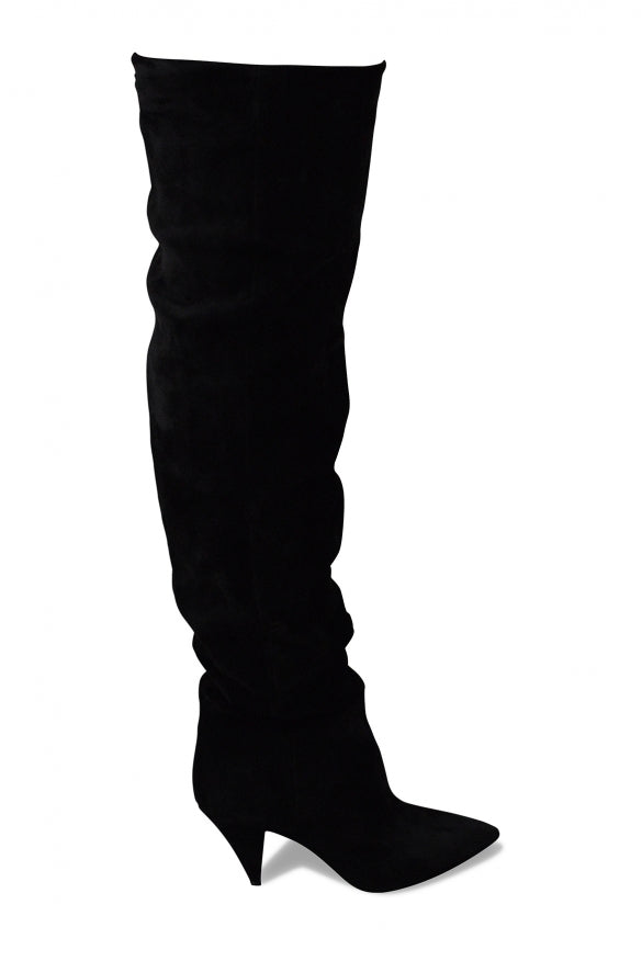Saint Laurent Women Era 85 Over-The-Knee Boots