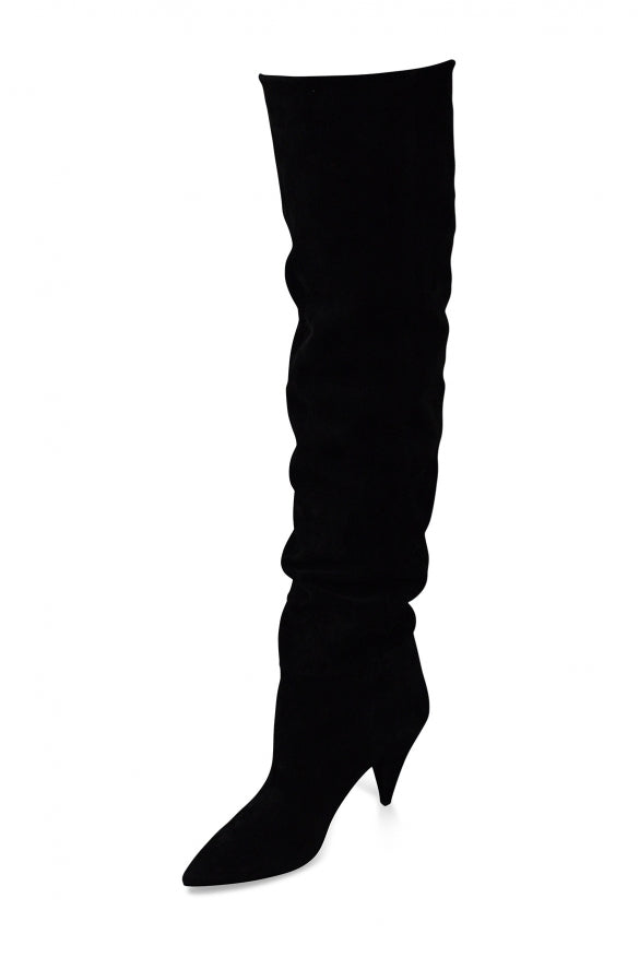 Saint Laurent Women Era 85 Over-The-Knee Boots