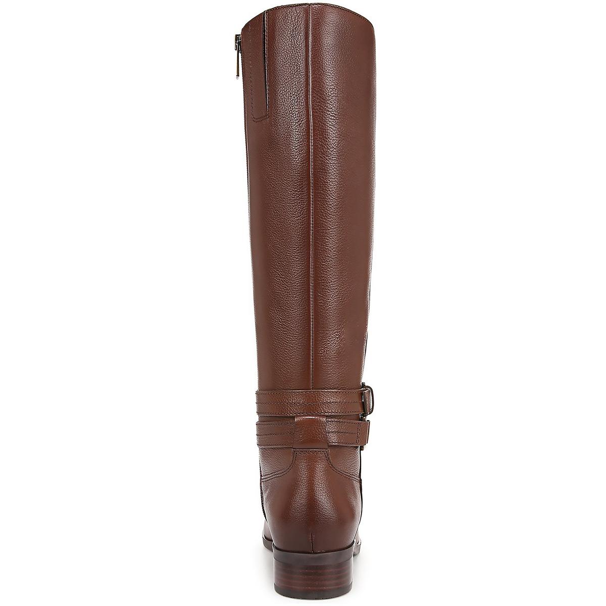 Rory Womens Wide Calf Leather Knee-High Boots
