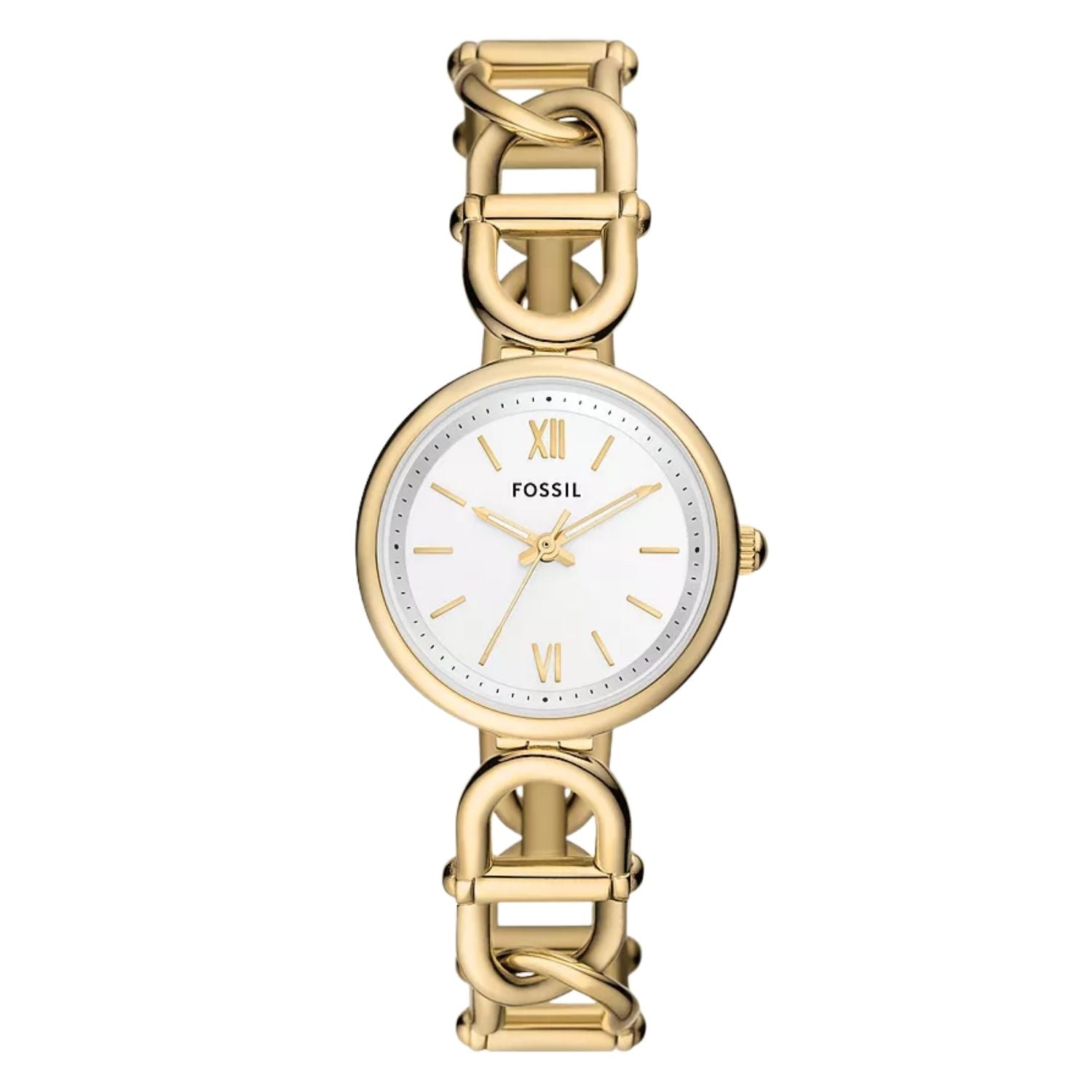 Fossil Women's Carlie White Dial Watch - ES5272