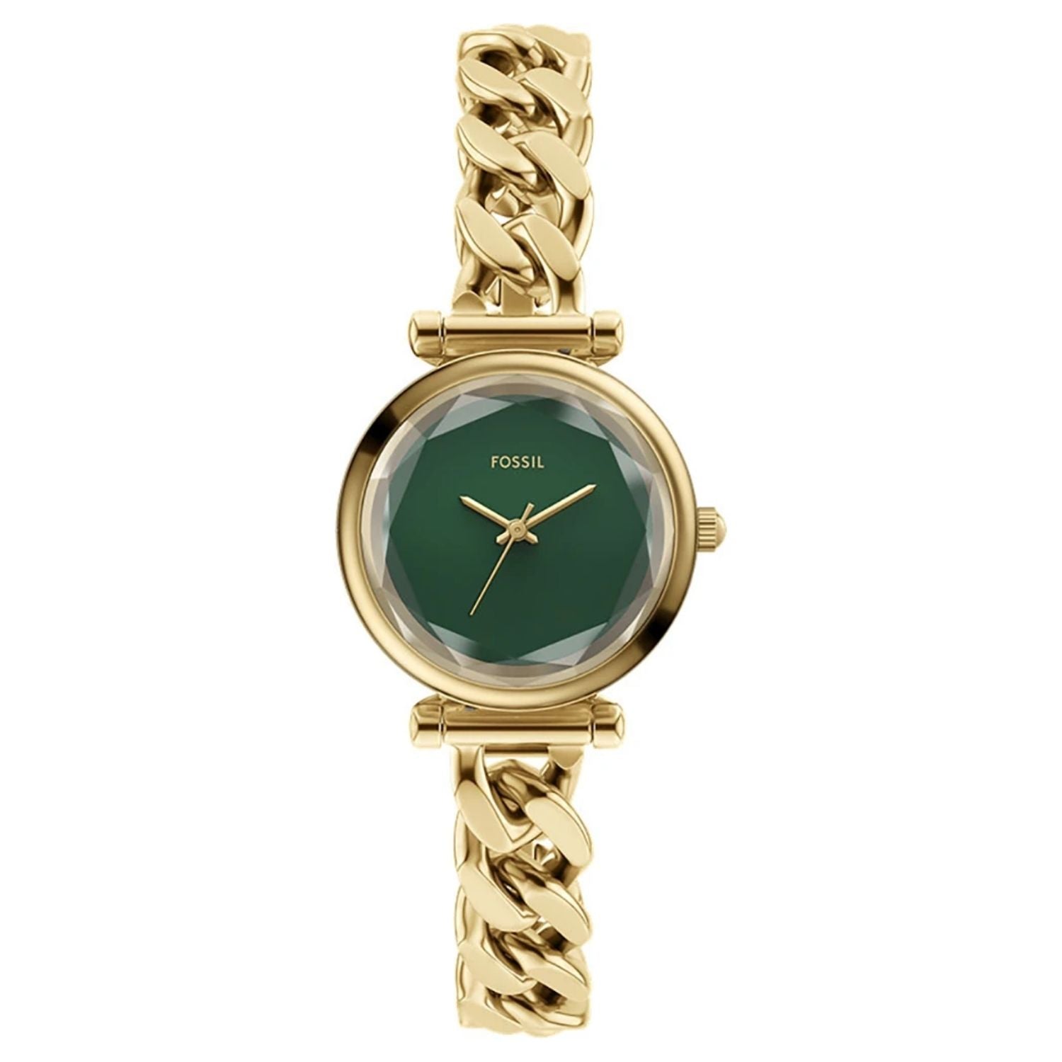 Fossil Women's Carlie Green Dial Watch - ES5441