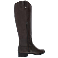 INC Womens Fawne Leather Knee-High Riding Boots