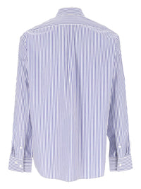Celine Men Striped Cotton Shirt
