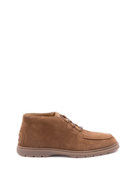 Tod's Tod's Men Ankle Boots In Suede Leather