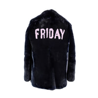Alberta Ferretti Friday Rabbit Fur Jacket Women
