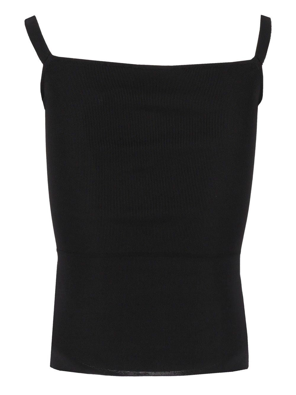 Self-Portrait Women Sleeveless Knitted Top