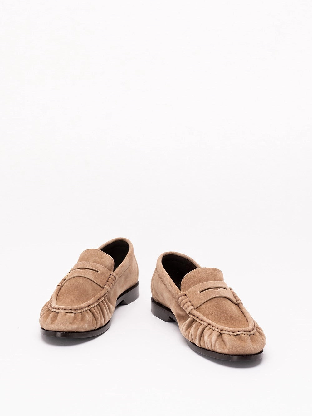 Saint Laurent Women Le Loafer Supple In Suede