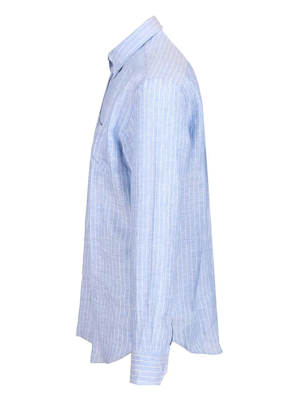 Etro Men Striped Linen Shirt