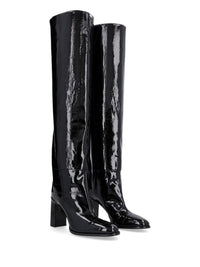 Jimmy Choo Jimmy Choo Women Caly Otk 85 Glossy Leather Boots