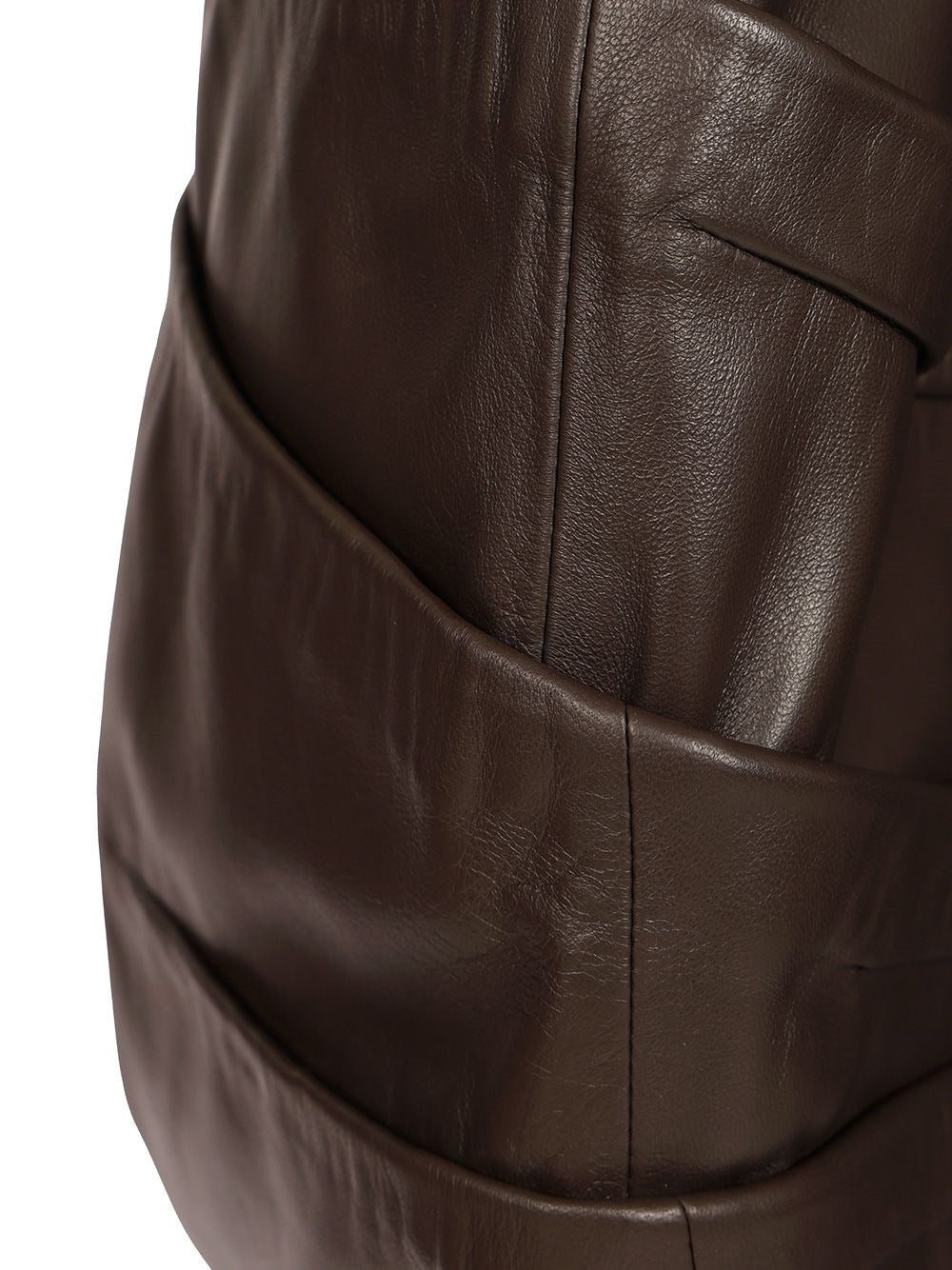 The Attico Women Leather Mini Dress