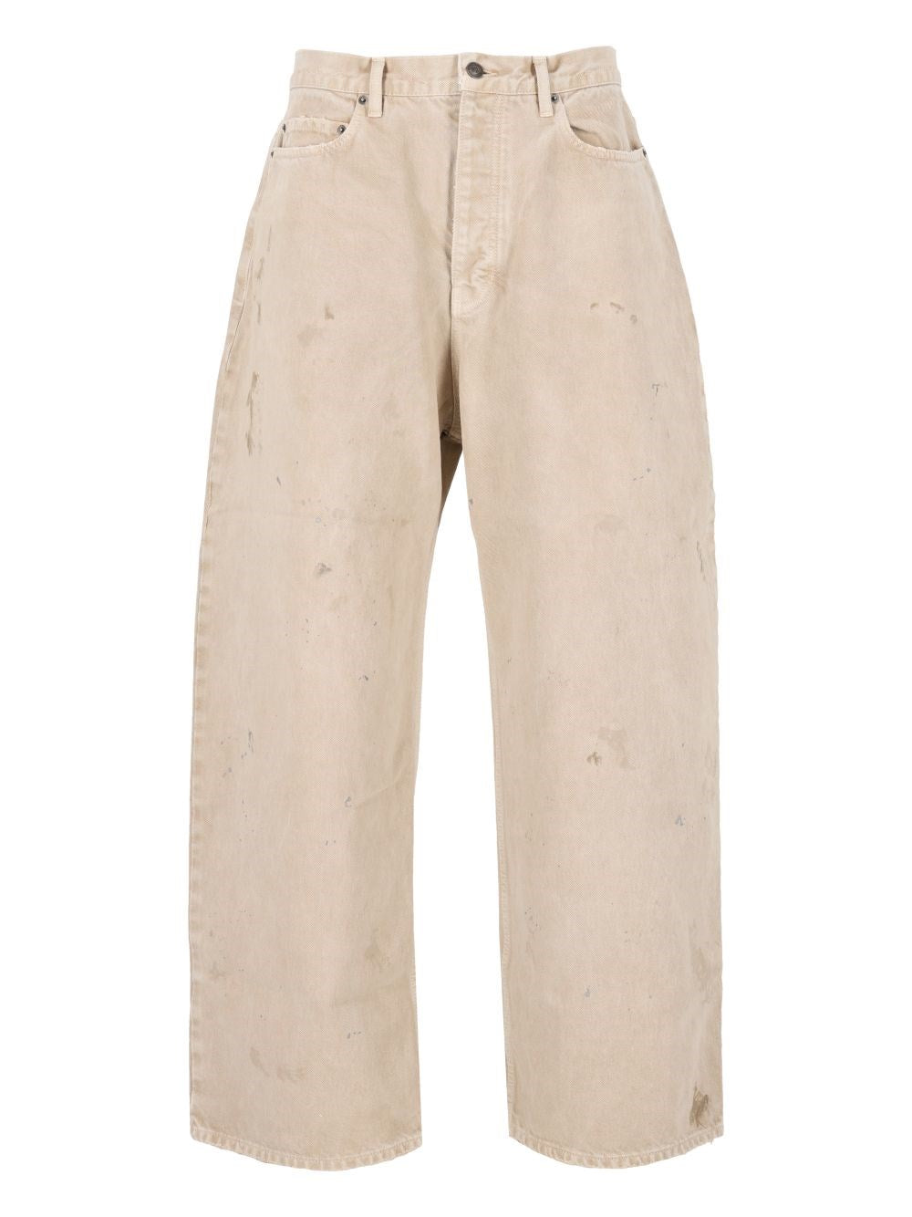 Balenciaga Balenciaga Men Relaxed Curved Denim Jeans