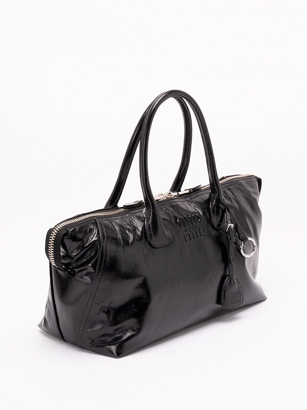 Miu Miu Women Shiny Leather Bag