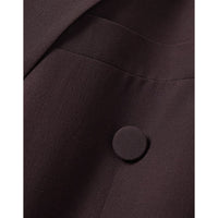 Saint Laurent Double-Breasted Silk-Crepe Blazer Men