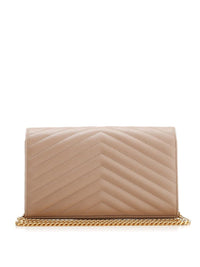 Saint Laurent Women "Cassandre" Wallet On Chain
