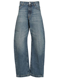 The Attico Women Denim Trousers